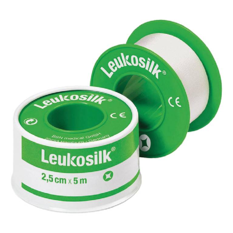 CER LEUKOSILK 500X2,5CM