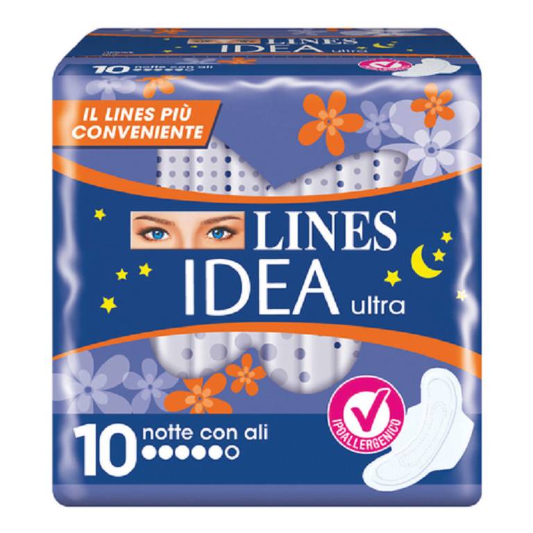 IDEA ULTRA NOTTE C/ALI 10PZ
