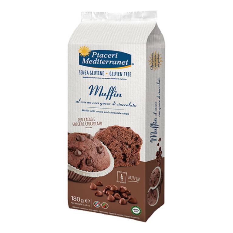PIACERI MEDIT MUFFIN CACAO 200