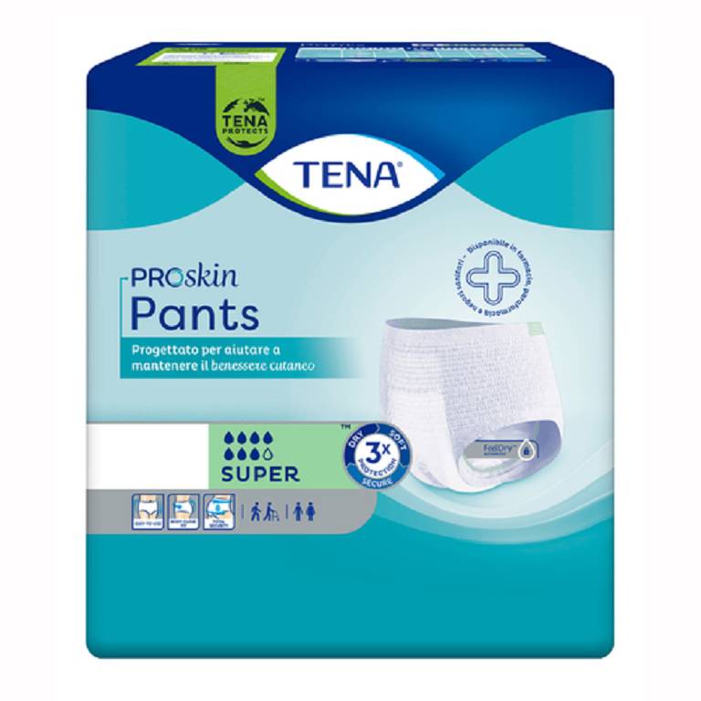 TENA PANTS SUPER S 12PZ